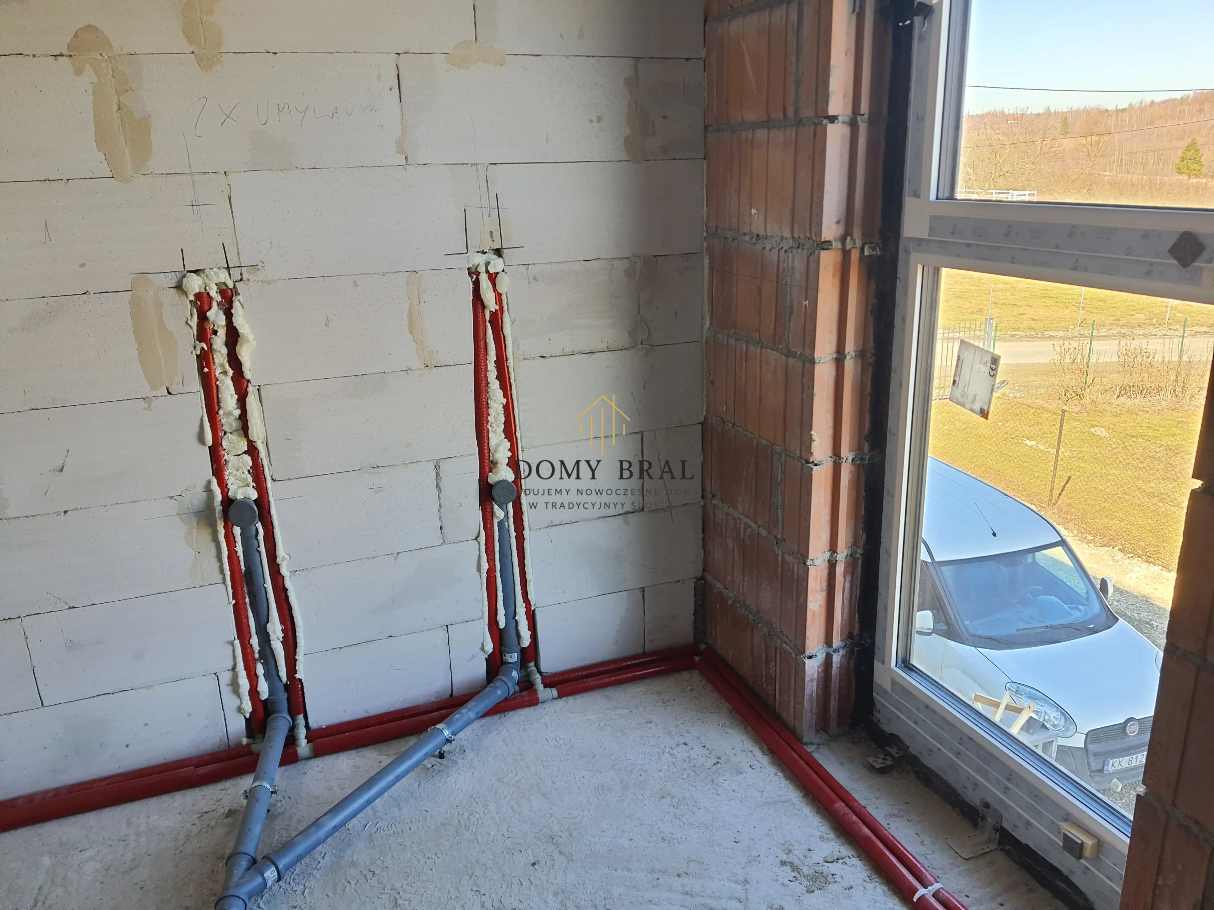 Zdjęcie z budowy: Montaż instalacji wod-kan