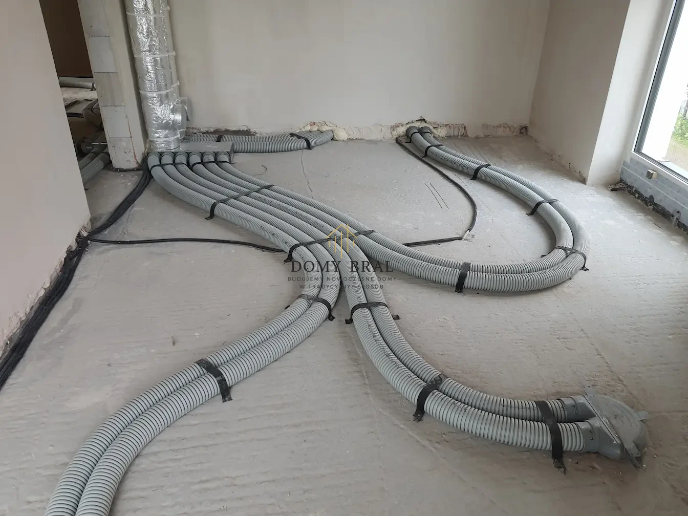 Zdjęcie z budowy: Instalacja wentylacyjna - rekuperacja