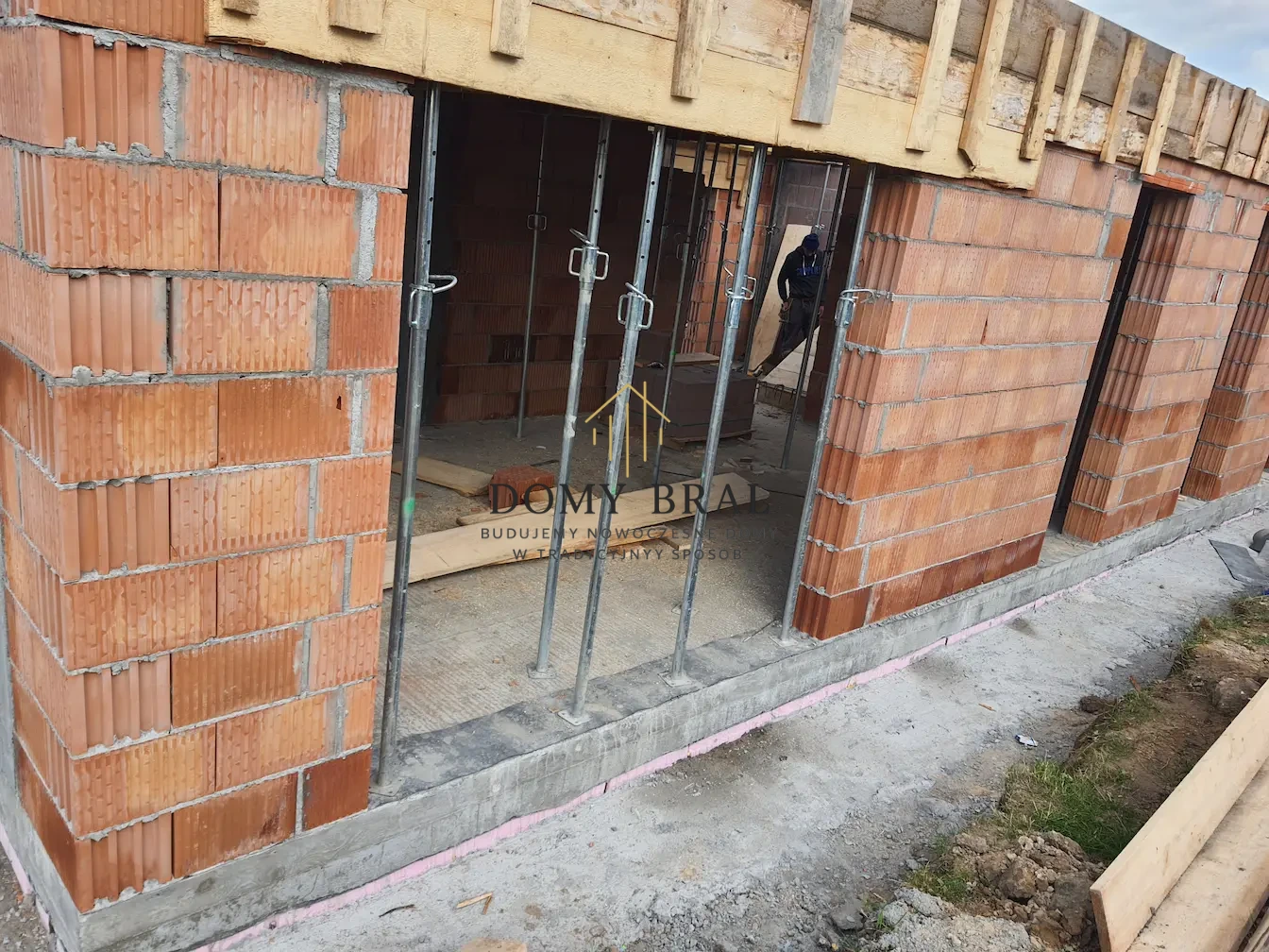 Zdjęcie z budowy: Mury parteru, szalowanie stropu