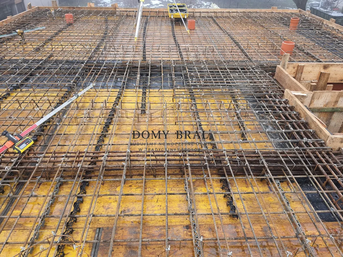 Zdjęcie z budowy: Zbrojenie stropu