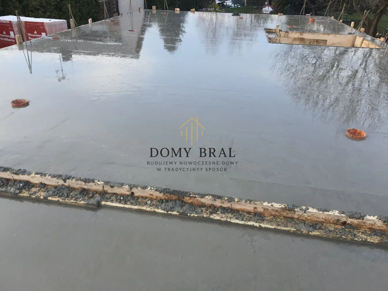 Zdjęcie z budowy: Betonowanie stropu