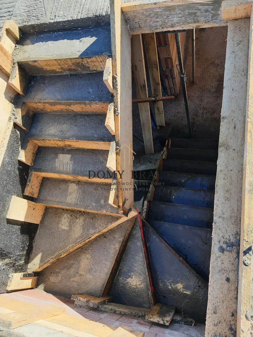 Zdjęcie z budowy: Schody żelbetowe